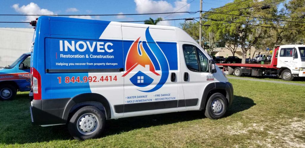Real Stories: How Inovec Helped Florida Families Recover from Hidden Mold Damage 7 Inovec Truck Side Shot